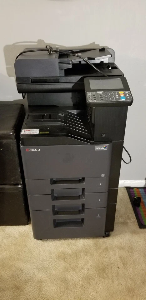  Kyocera Copystar 356ci Color Copier Printer Scanner RADF 2 Draws MSRP $9,400 - Image 1 of 1