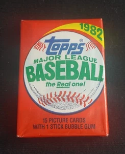 1982 TOPPS BASEBALL SEALED UNOPENED WAX PACK - Picture 1 of 2