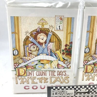 Mary Engelbreit Note Cards Make The Days Count 3 Packs 8 24 Total Nip Colorbok - Image 1 of 4