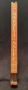 Antique GARRETT SNUFF TIN LITHO DISPENSER-STORE DISPLAY-Wall Mounted-#2 - Picture 1 of 13