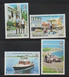 BERMUDA STAMPS 1979 ANNIVERSARY POLICE FORCE MNH - MISC23-564 - Picture 1 of 1