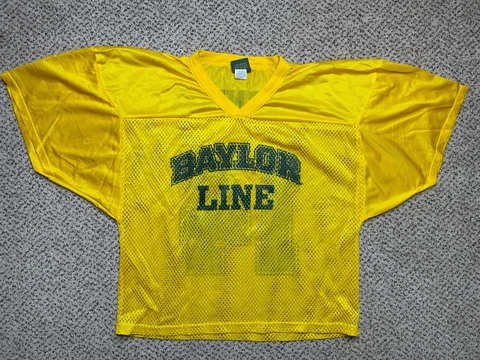 00's Vintage Baylor Bears NCAA College Football Practice Jersey -Unisex- Small Cover