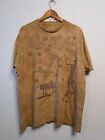 vintage the mountain shirt mens size large all over print brown 90s y2k
