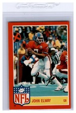 1985 TOPPS NFL Star Set #3 John Elway - Denver Broncos
