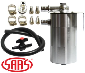 BAFFLED OIL CATCH CAN FOR LAND ROVER DEFENDER 110 130 11L 16L 244DT 2.4L 2.5L I4 - Bild 1 von 2
