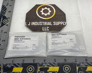 NEW (LOT OF 2) REXROTH R181040070 Scraper Plates _MULTIPLE LOTS IN STOCK - Picture 1 of 9