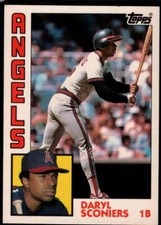 1984 Topps Tiffany #27 Daryl Sconiers NM+++ Angels