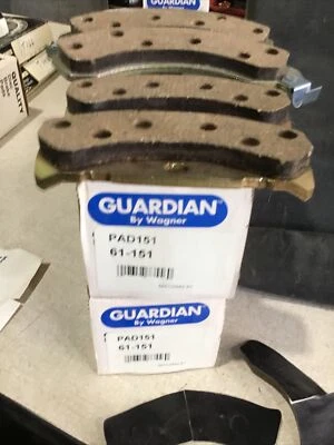 80-81 Mercury Capri Front Disc Brake Pad Set Organic 61-151, 2 Sets - Image 1 of 2