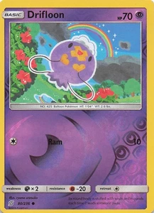Drifloon SM - Unified Minds 80/236- NM - Reverse Holo - Picture 1 of 2