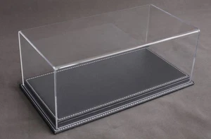 Atlantic Vitrine Mulhouse Maßstab 1:12 mit anthrazitfarbenem Ledersockel - Bild 1 von 1