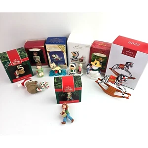 Punze Ornament verschiedene 7 Vintage bis jetzt Weihnachtsschmuck Schaukelpferd - Bild 1 von 9