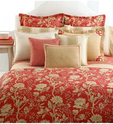 Rare Ralph Lauren Villa Camelia Floral FULL QUEEN  DUVET   French Cottage COTTON - Image 1 of 4