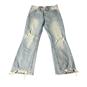 PISTOLA Revolve Lennon in Distressed High Rise Crop Bootcut Gr. 29 Stretch Jeans - Bild 1 von 6
