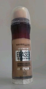 Maybelline INSTANT AGE REWIND Eraser Treatment Foundation 150 Classic Ivory New - Picture 1 of 1