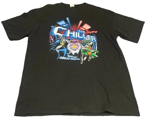 Vintage 90's Six Flags Batman And Robin Ride T-Shirt XXL The Chiller DC RARE - Bild 1 von 4