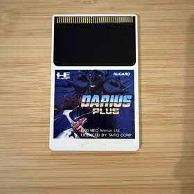 PCE 💥 Darius Plus 💥 PC Engine HuCard import US Seller Shmup Turbo Grafx 16