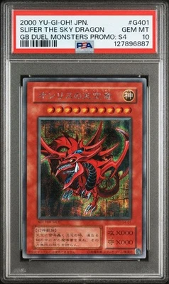 Konami YuGiOh OCG Slifer the Sky Dragon PSA10 Platinum Secret Rare Card - Image 1 of 3