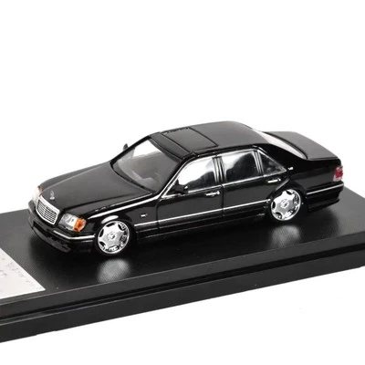 MB Mercedes Benz S600 (W140) - black - Stance Hunters 1:64