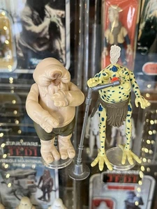 Vintage Star Wars Figures Sy Snootles and droopy Mcool original microphone/skirt - Picture 1 of 9