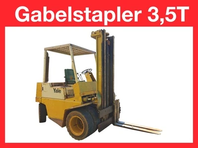 Yale 3,5T Gabelstapler Stapler Hubstapler Frontstapler - Bild 1 von 4