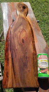 Finished Old Growth Burl Sinker Cypress Wood Charcuterie Serving Board PaddleUSA - Picture 1 of 19