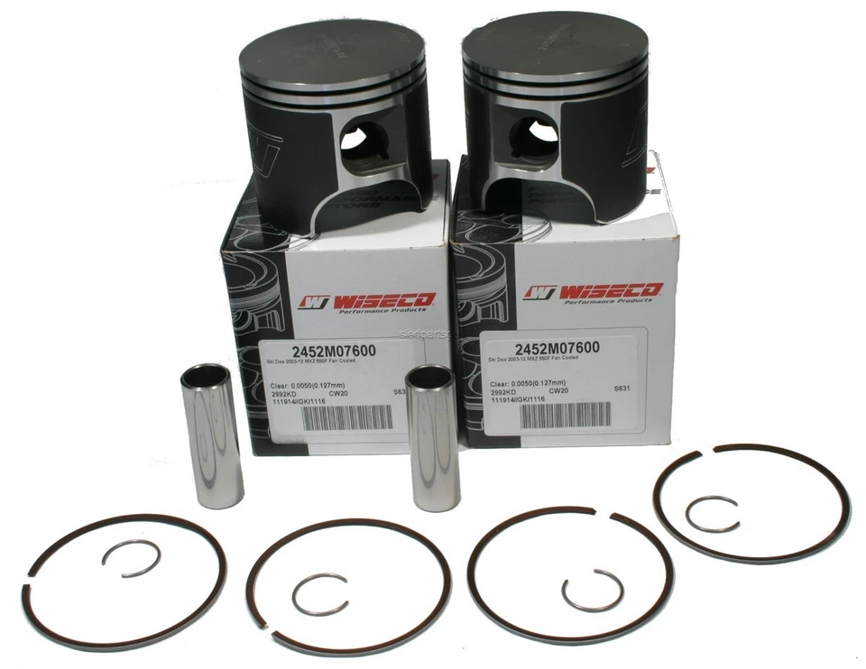 Ski-Doo Legend 550, 2003-2004, Wiseco Std Pistons - PAIR 2452M07600 - Image 1 of 1