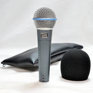 Shure Beta 58 Vintage 1st Gen Dynamic Microphone Used with Pouch - Picture 1 of 8