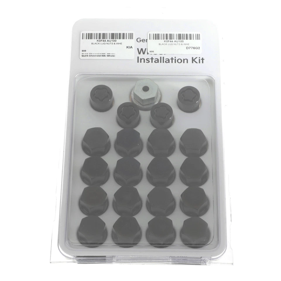 NUEVO OEM Kia 2024-2025 Seltos Sorento Juego de cerraduras de rueda y tuercas K0F44-AU100 Foto 1 de 3