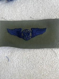 Original Vietnam US Air Force Cloth Wings Subdued Air Crew Aircrew - Picture 1 of 2