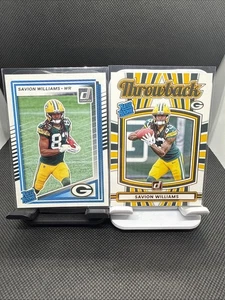 2025 Panini Donruss - Savion Williams - Throwback Rated Rookie #43 (RC) + Base - Foto 1 di 2
