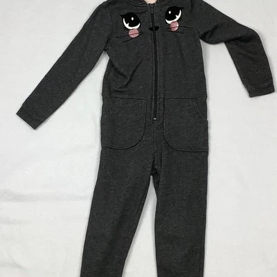 Niñas H&M Body Completo Mono con Masilla Orejas de Gato Sudadera con Capucha Talla 6/7 Foto 1 de 4
