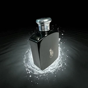Vintage Ralph Lauren Polo Black After Shave 4.2oz Splash Made In USA 95% FULL - Picture 1 of 7