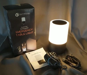 LFI Power Out Rechargeable Emergency Table Lamp E057 - Picture 1 of 6