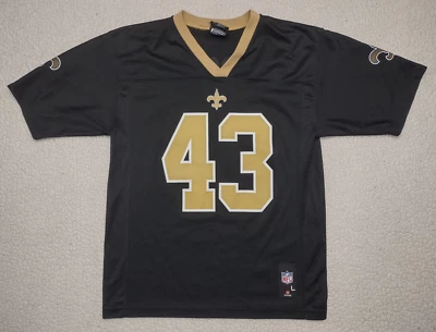 Ropa del equipo de la NFL Darren Sproles New Orleans Saints 43 camiseta juvenil grande Foto 1 de 4