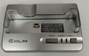 Casio USB Cradle CA-27 Digital Camera Charging Dock with Adaptor - Picture 1 of 3