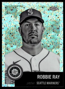 2022 TOPPS CHROME PLATINUM BLACK AND WHITE Robbie Ray Seattle Mariners #326 - Picture 1 of 2