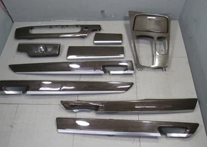 09-15 BMW 7 series F01 Interior Console Door Dash Trim Panel Set Fine Line 0064 - Picture 1 of 12