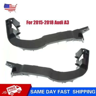 Soporte de parachoques delantero lado conductor y pasajero para Audi A3 2015 2016 2017 2018 Foto 1 de 4