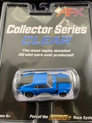 22026 AFX MEGA G PLUS FORD MUSTANG BOSS 302 BLUE TOMY AURORA  COLLECTOR SERIES - image 1 of 2
