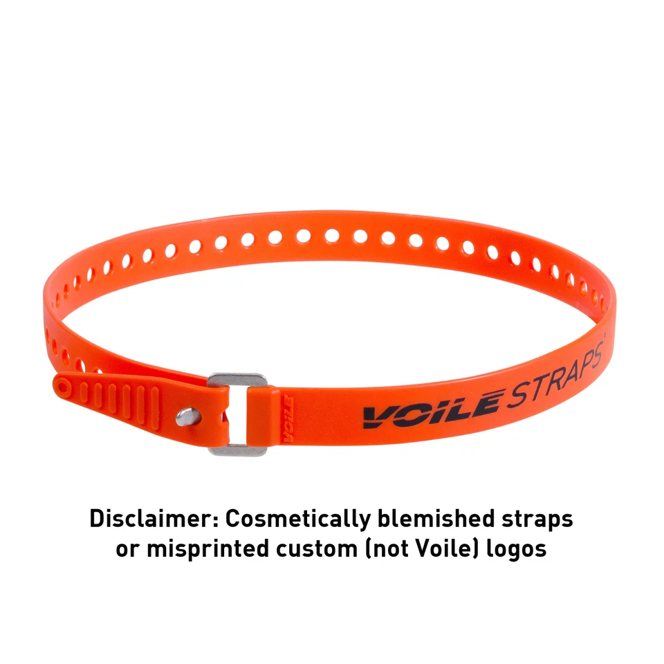 Voile Straps Aluminum Buckle, 25 inch, Cosmetic Blems, Custom Misprints - Image 1 of 1