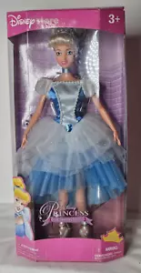 Disney Store Disney Princess Cinderella Barbie W/ Doll Stand NIB - Picture 1 of 8