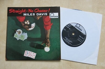MILES DAVIS Straight No Chaser! UK 7" EP Fontana TFE 17197 1958 Ex - Image 1 of 2
