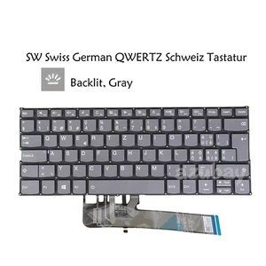 Swiss Keyboard For Lenovo Yoga 530-14ARR 530-14IKB, 6-13ALC6 6-13ARE05 Backlit - Picture 1 of 9