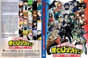 My Hero Academia Season 5 (VOL.1 - 25 End) DVD ENGLISH DUBBED VERSION - Picture 1 of 1