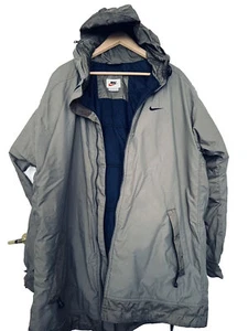 Vintage Nike Jacke lang Herren Hoodie Classic Core Double Zipper Gr. L - Bild 1 von 18