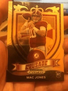 Panini Prizm Draft Picks 2021 Mac Jones Alabama Rookie Card Crusade  - Picture 1 of 3
