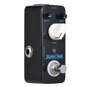 MOOER BLUES CRAB Classic Blues Overdrive Pedale per chitarra effetto full metal G3D1 - Foto 1 di 9