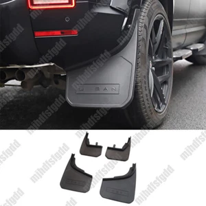 Matte Black Mud Flaps Fender Splash Guards 4x For Land Rover Defender 2020-2025 - Foto 1 di 10