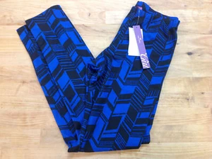 Aqua Girls Leggings, Cobalt, Size XL - Picture 1 of 1
