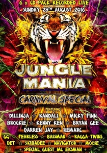 Junglemania – Carnival Special 2016 (JM6CD08) - Bild 1 von 1